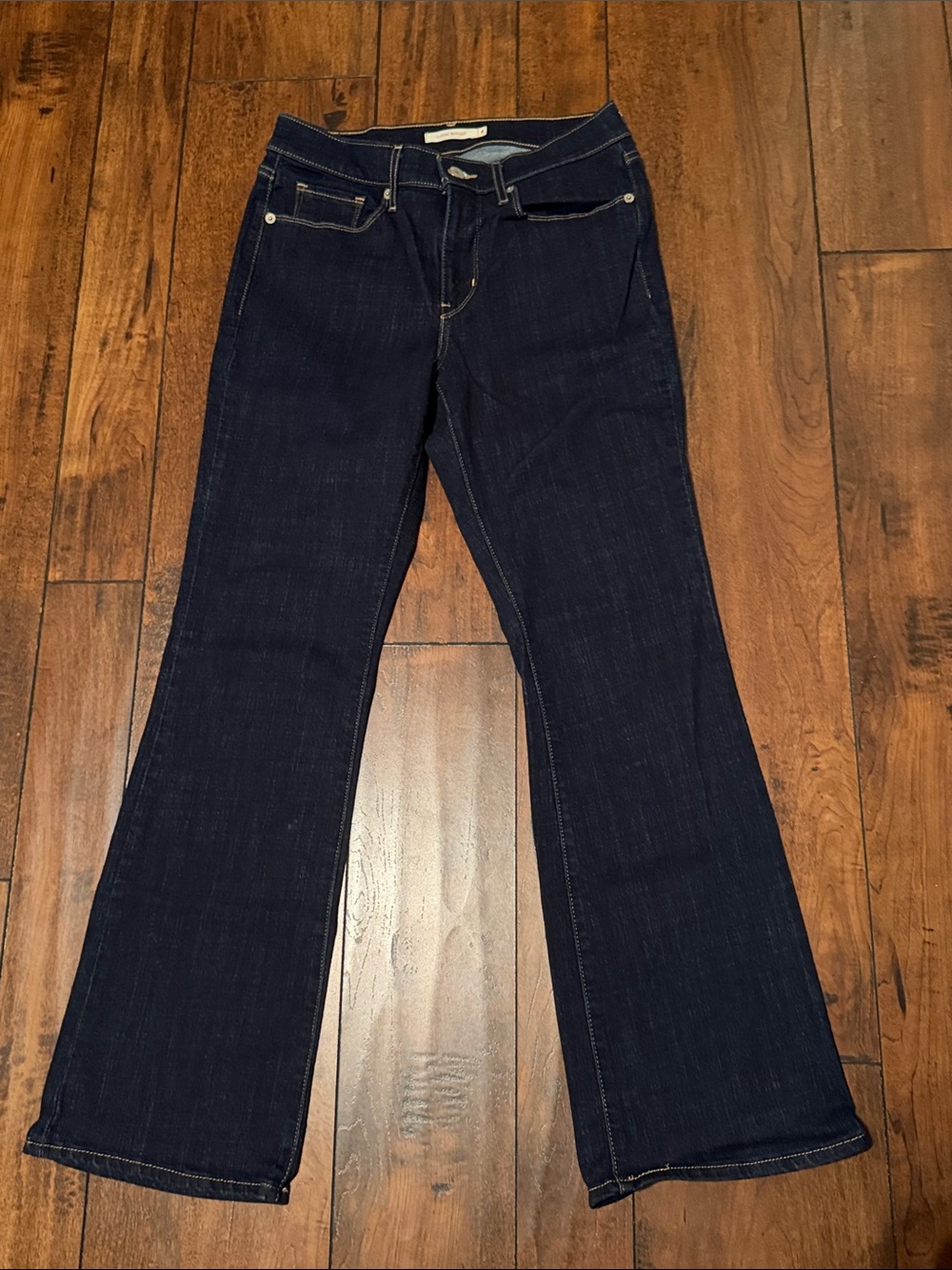 Dark Blue Women's Bootcut Jeans